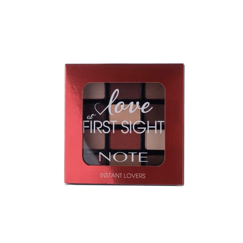 Note Cosmetics Matte Note LOVE AT FIRST SIGHT EYESHADOW PALETTE 202,Multicolor