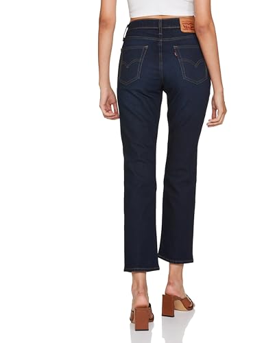 Levi's Women's Straight Jeans (001UF-0002_Blue_32)