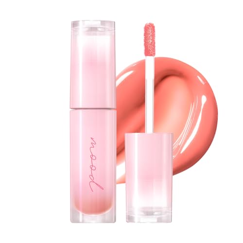 Peripera Ink Mood Glowy Tint 023 Coral Chemistry (Lucky Lottery) - Lip Tint, Lip Stain, Glowy Tint Lightweight, Smooth & Hydrating Lip Tint | Rich Color & Natural Shine Pack of 1