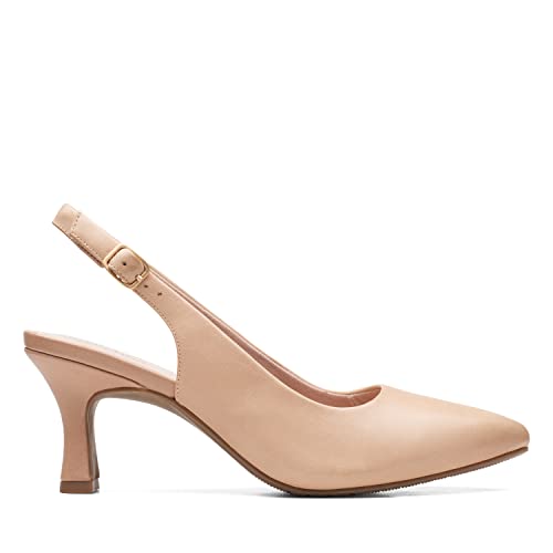 Clarks Womens Kataleyna Step, Warm Beige Leather, 11