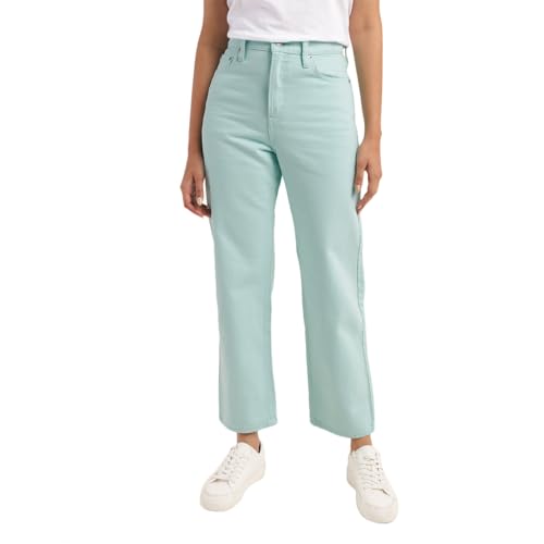 Women's High Rise Ribcage Straight Fit Jeans