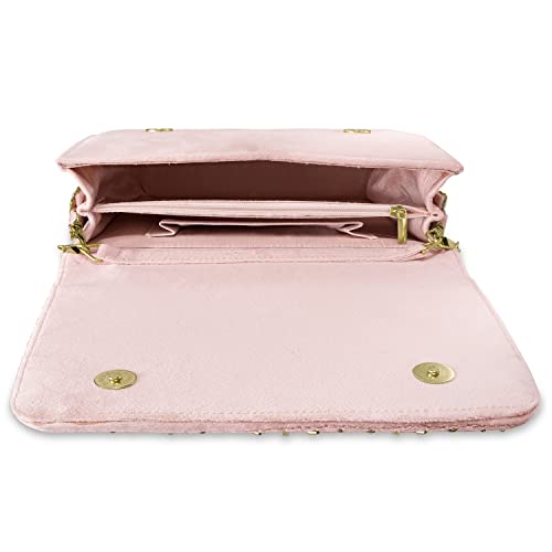 Peora Peach Clutch Purses for Women Handmade Evening Handbags Bridal Clutch(C86PCH)