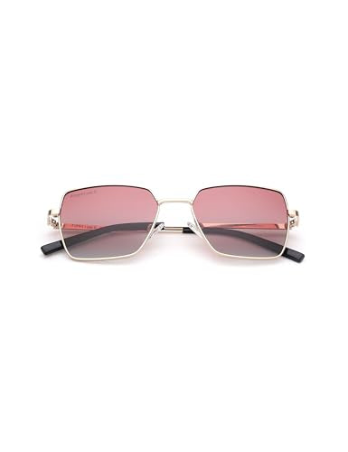 Fastrack Polarized Geometric Sunglasses for Unisex (Small)