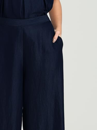 VERO MODA Womens Relaxed Fit Pants Black Iris