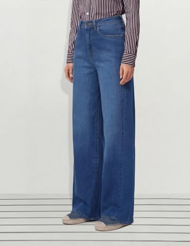 U.S. POLO ASSN. High Rise Flared Fit Jeans Blue