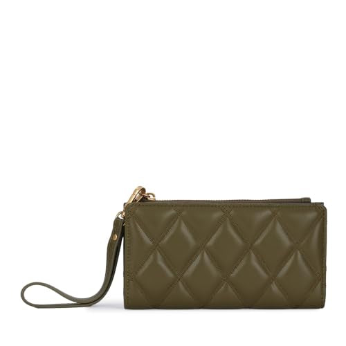 Miraggio Amaya Quilted Bi-Fold Zip Around Wallet for Woman | Gift Items for Women