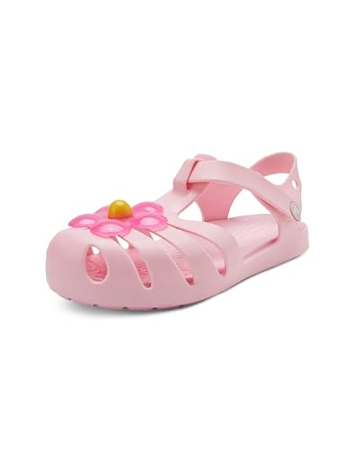Crocs Unisex Kids Isabella Charm Sandal T Fmgo Croslite Flamingo Sandal | 5 UK |