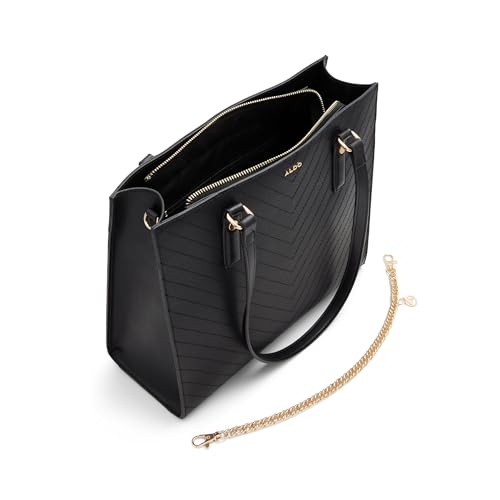ALDO Womens Zaveriix, Black, M, Satchel
