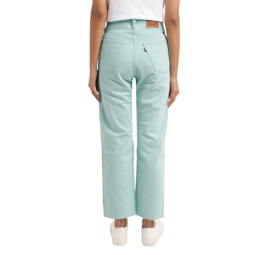 Women's High Rise Ribcage Straight Fit Jeans