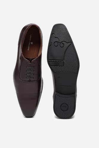 Louis Philippe_Mens_Formal_Shoes_(LPSCSMUFL00483_Brown_40)