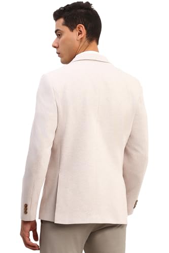 Allen Solly Men's Blazer (ASBZMUJFB84278_Peach