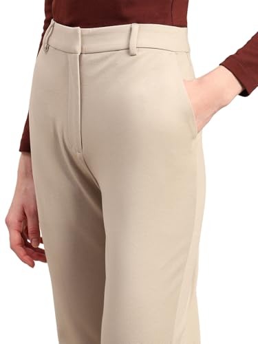 VERO MODA Womens Bootcut Pants Oatmeal