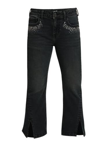 VERO MODA Girl Mid Rise Bootcut Blue Jeans