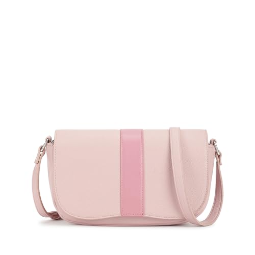 Fastrack On the Go Sling Bag for Women| Compact Crossbody with Magnetic Closure Flap, Adjustable Strap & Internal Zipper Pocket | Trendy Everyday Sling Bag for Women