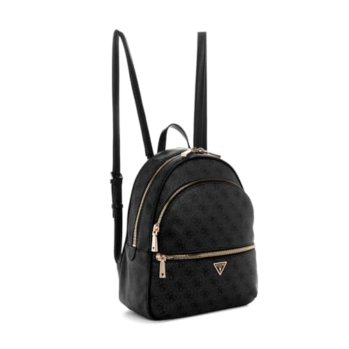 Guess Women Coal Logo Geometric Manhattan Large Backpack