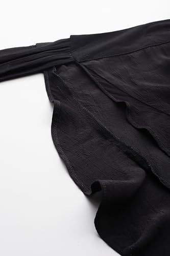 Label RITU KUMAR Black Laurel Skirt