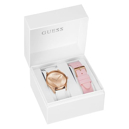 Guess Women 36 mm Rose Gold Dial Analog Watch- GW0642L2
