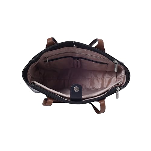 Lino Perros Womens Black Tote Bag