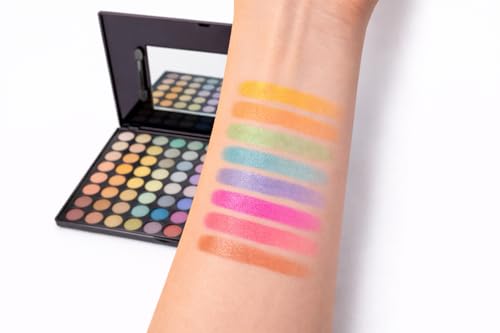 Sedell Professional Makeup Eyeshadow Palette Natural Nude Matte Shimmer Glitter Pigment Eye Shadow Pallete Waterproof Smokey Beauty Kit Set Of 120 Colors, Multicolor, 91 g