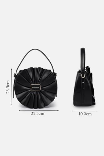 Allen Solly Womens Solid black HANDBAG
