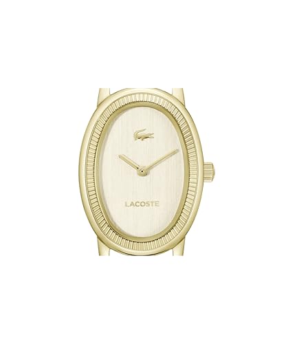 Lacoste Lacoste Parisienne Qtz Basic Light Gold Oval Dial Women's Watch- 2001453