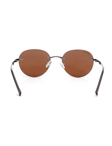 Fastrack Sunglasses |ROUND Brown |UV protected | Medium