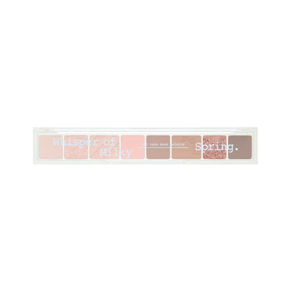 Peripera All Take Mood Palette 05 Whisper Of Milky Spring