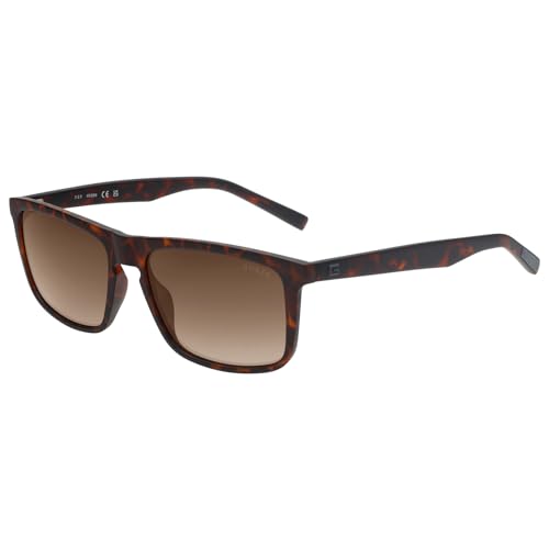GUESS|Brown Full Frame Square Sunglasses|100% UV Protected (Uv 400) Brown Reflector Mirror Lens|Men's|Large|GU00025 52E 59 S
