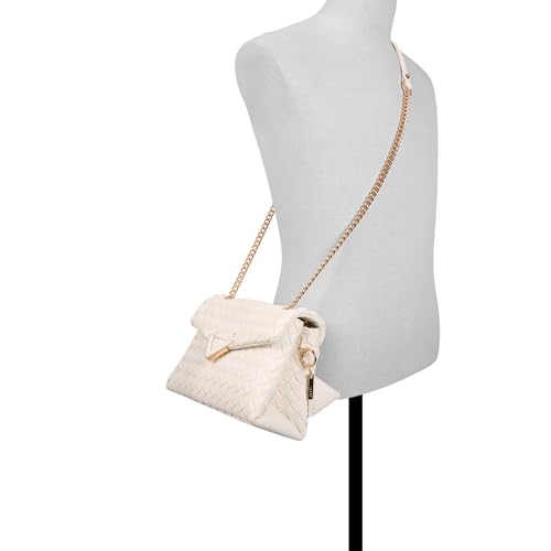 Aldo SOFTWOVEN Women's White Cross Body Bag
