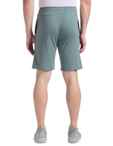 U.S. POLO ASSN. men's Hybrid Shorts (LS002-PL_Lt Green