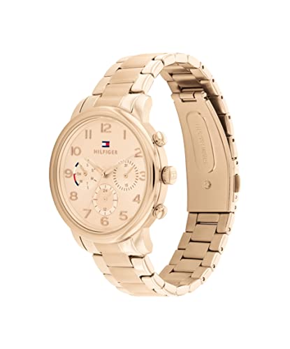 Tommy Hilfiger Carnation Gold Dial Round Shaped Sport Women Watch_TH1782526W