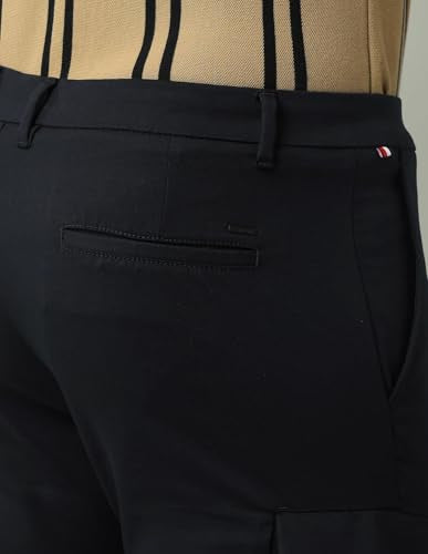 Arrow Sport Men's Slim Fit Mid Rise Trouser