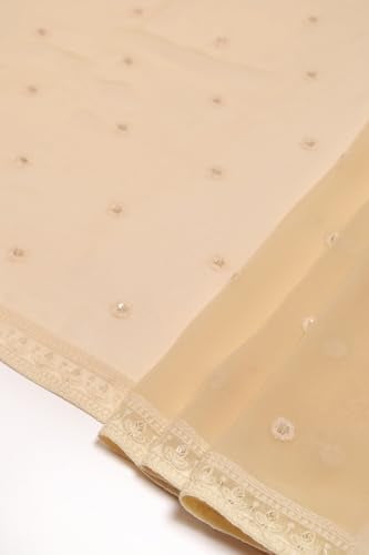 Soch Women's Georgette Salwar Suit Set (OWA5CD22395_Cream