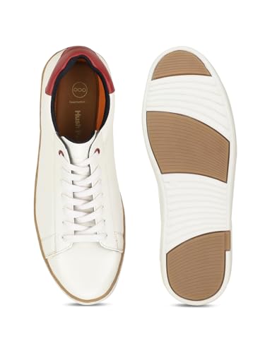 Hush Puppies Men's Shack LACE 1 E Sneakers (8211576_White_9 UK)