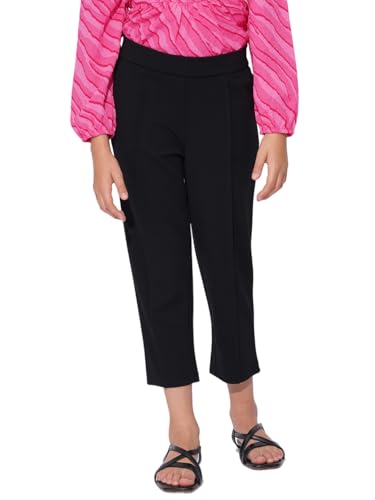 VERO MODA Girl Slim Fit High Rise Black Pants