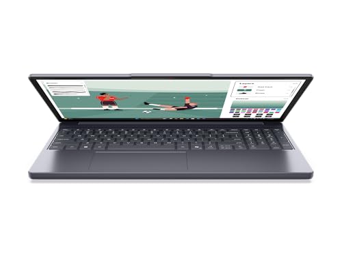 Lenovo IdeaPad Slim 3 Intel Core Ultra 5 322 Next-Gen AI PC (16GB RAM/512GB SSD/15.3" (38.8cm)/WUXGA IPS/Copilot+ PC/Windows 11/MSO 365 Basic+Office 2024/Backlit Keyboard/Grey/1.6Kg), 83UR009QIN