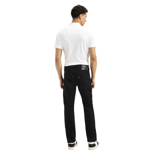 Levi's Men's 513 Slim Straight Fit Black Jeans