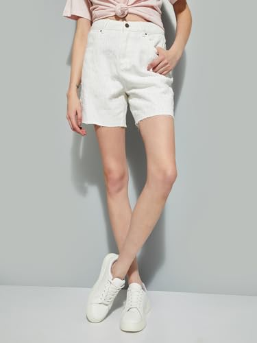 Max Women's Bermuda Shorts (PB101D_White