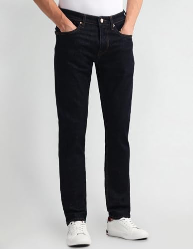 U.S. POLO ASSN. Men's Tapered Jeans (UDJENO1501_Blue