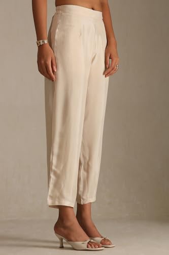 Soch Women's Tissue Kurta Set (EWS5CD21963_Beige