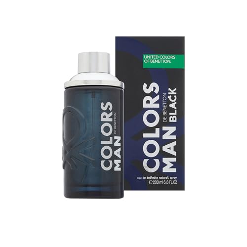 United Colors of Benetton Colors Man Black Eau de Toilette 200ml