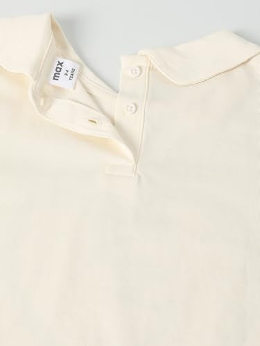 Max Girls Printed Top (Off White_3-4 Y)