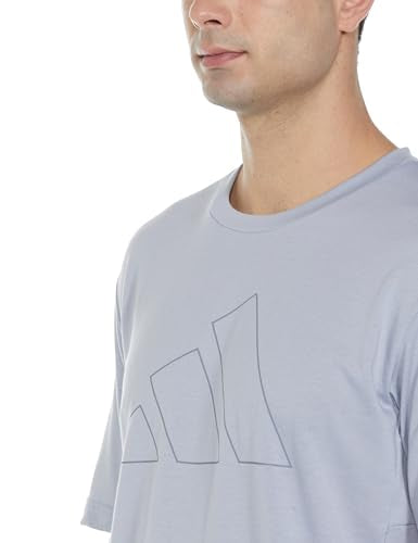 Adidas Men We Fr Bl T Sports T-Shirts, Grey, Medium