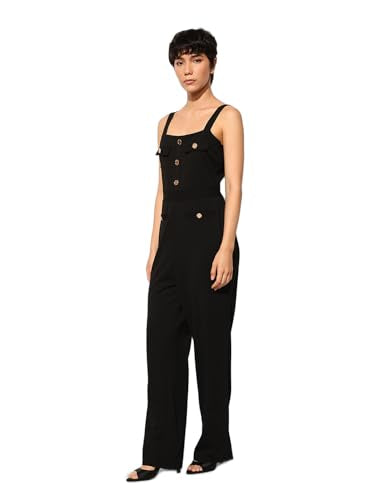 ONLY Women Regular Fit Black Jumpsuit