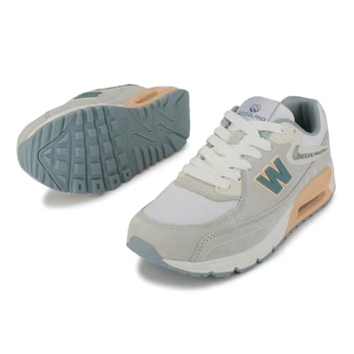 Woodland Women Lgrey/Pink Casual Sneakers