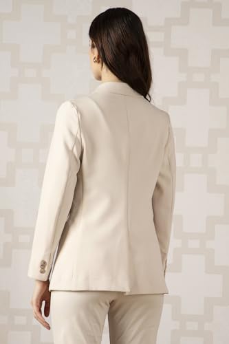 Van Heusen Women's Blazer (VWBZFRGF149003_Beige