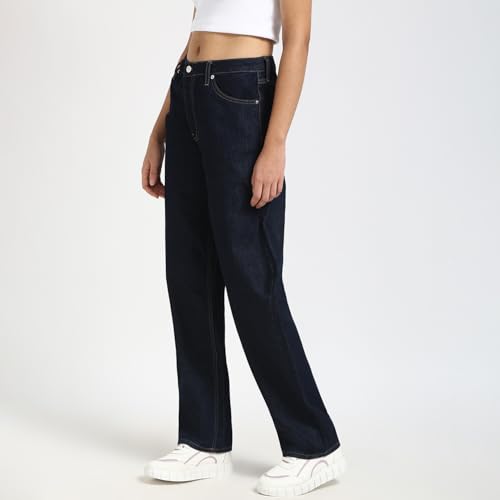 Calvin Klein Jeans Women's Regular Jeans (J2239971AP Blue