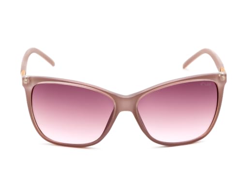 IRUS Women Butterfly sunglasses | 100% UV protection | Medium Size | Pink Gradient Polycarbonate lens