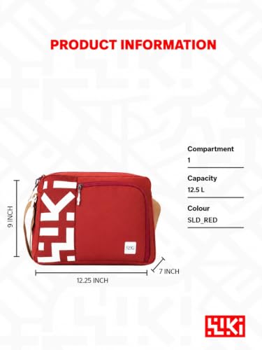 Wiki Oasis Sling Luggage Trolley Bag-31 cm(12.5L), Durable Polyester, No Lock, Premium Zippers, 360° 8 Silent Wheels, Carry On Trolley for 1-2 Day Travel, Green(Tlp_Grn)