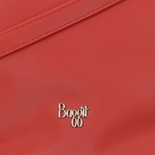 Baggit Women Red Sling Bag Medium Size | Ladies Stylish Casual Cross Body Purse Handbag